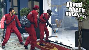 Franklin, michael 100% gold requirements: Robbing The Jewelry Store Heist For 550 000 000 Gta 5 Real Life Mods Youtube