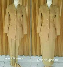 Pdh khaki (hari senin dan selasa). Populer 30 Model Baju Dinas Putih Pns