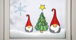 Fensterbilder vorlagen fur den fruhling und das kinderzimmer. Weihnachtliche Fensterbilder Mit Window Color Fensterbilder Weihnachten Basteln