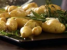 Roasted Fingerling Potatoes With Fresh Herbs And Garlic Recipe Food Network Recipes Roasted Fingerling Potatoes Fingerling Potatoes