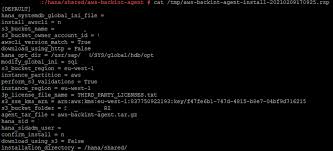 If the option or configuration is specified multiple times, viewing this value will list the ignore directories separated by a period. Backup And Recovery Of Sap Hana Database Directly To Aws S3 Bucket Using Aws Backint Agent Part Ii Sap Blogs