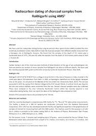 Theoretically, bicarbonate, the carbon dating with. Pdf Radiocarbon Dating Of Charcoal Samples From Rakhigarhi Using Ams 1