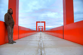 Cergy has a population of 57576. Red Gateway Cergy Pontoise Dani Karavan Collabcubed