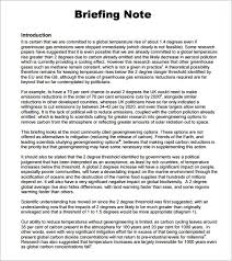 But briefing notes are also prepared for any topic someone needs to be informed. Free 5 Briefing Note Samples In Pdf Ms Word