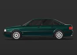 Image result for Onyx Green 1981 Audi