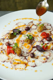 Fig Olive Octopus A La Gallega Food Summer Dishes Gastronomy