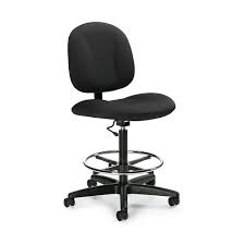 Get 5% in rewards with club o! Staples Low Back Drafting Chair Waterfall Dance Fabric Black Staples Ca