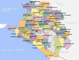 Второе неофициальное название края — кубань. Karta Krasnodarskogo Kraya Po Rajonam