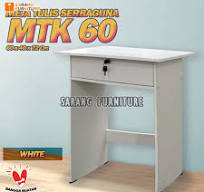 MTK 60 MEJA KERJA MEJA TULIS MEJA BELAJAR MEJA DESK MEJA KOMPUTER MINIMALIS  MEJA KINGDOM MEJA 1 LACI