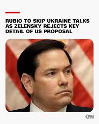 US Secretary of State Marco Rubio will not attend talks in London