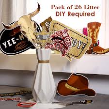 Make reward posters of the children (give them a funny outlaw name). Western Party Decorations Selfie Props For Western Cowboy Theme Party Favors Supplies 26 Pieces West Cowboy Photo Booth Props Kit Arts Crafts Party Supplies