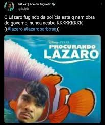 Popular video in this channel. Internautas Lancam Memes Hilarios Da Cacada Ao Serial Killer Lazaro Barbosa Paipee