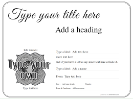 With a gift certificate template. 14 Blank Gift Certificate Template Pdf