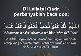 Pada malam itu beliau ingin keluarganya memanjatkan doa dan beribadah dengan khusyuk. Rasulullah Pesan Amalkan Doa Ini Selalu Di 10 Malam Terakhir Ramadan