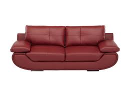 À partir de 3 990 euros, silvera kléber. Canape 3 Places Cuir Luxe Italien Rouge Orgullosa