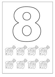 There are tons of great resources for free printable color pages online. Number 8 Kindergarten Coloring Page Kindergarten Coloring Pages Coloring Worksheets For Kindergarten Numbers Preschool