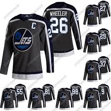 This reverse retro jersey combines the classic style with the team's current colourway, a throw back to 1979 honouring the jets' first year in the league. 2021 2021 Reverse Retro Blake Wheeler Jersey Winnipeg Jets Pierre Luc Dubois Nikolaj Ehlers Patrik Laine Connor Hellebuyck Mark Scheifele Jerseys From Projerseysword 14 93 Dhgate Com