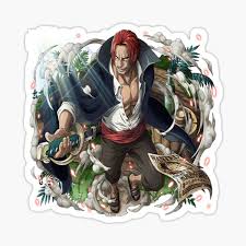 ↑ one piece manga and anime — vol. Shanks One Piece Stickers Redbubble