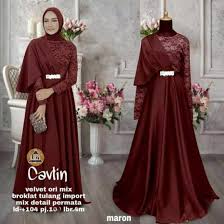 Model brokat dengan kain adat.terusan.com. Kebaya Brokat Modern Model Terbaru 2020 Lazada Indonesia