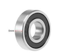 697-2RS Ball Bearing 7x17x5mm Double Sealed Chrome Steel Bearings 10pcs