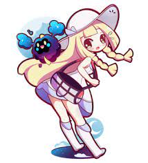 Lillie And Nebby By Pokkiu Anime Chibi Kawaii Chibi Pokemon Moon