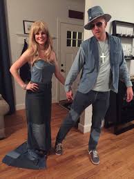 And on january 8, 2001 the most famous of them all—britney spears and justin timberlake—attended the american music awards in canadian tuxedos for the night, spears wore a strapless patchwork denim gown replete with a bustier, studded statement choker and denim purse. Britney Justin Take Halloween 2016