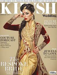 Check out the amazing pictures and the lovely story about how this day came to be. Celebrating Indian Bridal Fashion Say Hello To The Bespoke Bride Of The Year She Is Styl Bridal Magazine Cover Wedding Magazine Cover Indian Bridal Fashion
