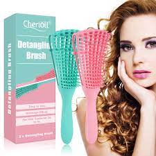 The secret ingredient is marshmallow it doesn't leave hair (even fine kids' hair) weighed down or oily. Detangling Hair Brush For Natural Hair For Afro Hair 3a To 4c Tangled Wavy Curly Hair Easy Detangling Wet Or Dry 2 Pieces Amazon De Beauty