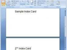 This will change the tabs below it to a list of different page layout ones. 24 Free Printable Blank Index Card Template Word Formating With Blank Index Card Template Word Cards Design Templates