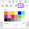 Then select the replace document colors and change the page background to a color of your choice. 3