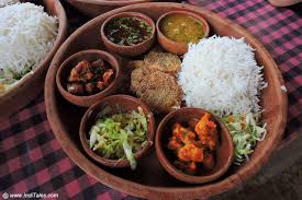 15 Best Vegetarian Indian Thali Meals You Must Try Inditales Himachali non veg thali was a treat to saviour at club mahindra white meadows. inditales