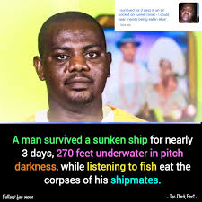 Survivor of tugboat sinking off Nigeria coast