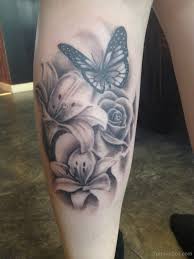 Amazing butterflies and flowers full back tattoo. Butterfly On A Flower Tattoo Arm Tattoo Sites