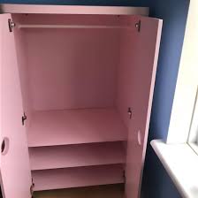 The wardrobe has interiors which you can move and adjust based on your child's needs. Ikea Pink Wardrobe For Sale In Uk View 36 Bargains
