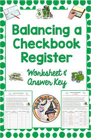 Balancing A Checkbook Register Financial Literacy Money Smartboard Answer Key In 2020 Financial Literacy Literacy Checkbook Register