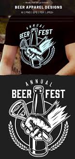 Eye Catching Vector T Shirt Design In Beer Theme Click On The Link To Find More Apparel Designs Logo Design Inspiration Graphic Design Studios Apparel Design