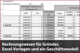 Excel vorlagen kostenlos web app download. Rechnungswesen Fur Grunder Excel Vorlagen Und Ein Geschaftsmodell