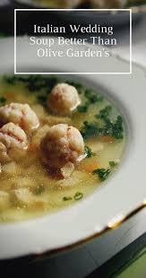Toss These Ingredients In The Slow Cooker For An Italian Wedding Soup Better Than Olive Garden S Italian Wedding Soup Wedding Soup Comfort Soup Recipes