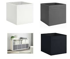 Lot of 14 ikea kassett red storage box metal corners file document large 13x10x7. Drona Storage Box Canvas Shelf Folding Organiser Expedite Toy Box Chest Ikea New Ebay