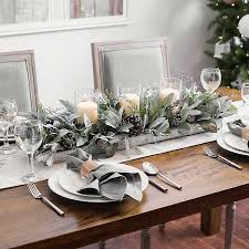 Eucalyptus And Pine Cones Candle Centerpiece Kirklands Christmas Table Centerpieces Christmas Table Settings Christmas Centerpieces