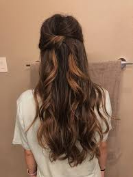 This variation includes a slightly teased crown. Medium Length Hair Easy Half Up Half Down Hairstyles Novocom Top