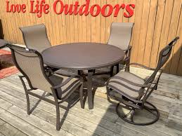Tropitone offers over 30 styles of outdoor chaise lounges in a variety of designs, finishes, and constructions to meet any commercial setting and budget. Aluminum Sling Patio Furniture Outdoor Dining Sets Lansing Mi