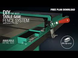 733 Diy Table Saw Fence System Youtube In 2020 Diy Table Saw Fence Table Saw Fence Diy Table Saw