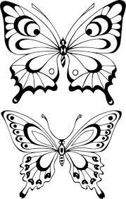 free printable butterfly templates different size butterflies belarabyapps butterfly outline butterfly coloring page butterfly drawing