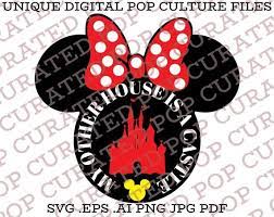 Minnie Mouse Fairytale Castle Disneyland Walt Disney World Etsy Disneyland Minnie Minnie Mouse