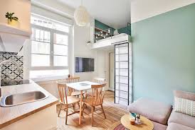 Vous pouvez désormais découvrir la vidéo de la chambre de bonne (8m2) à. Mini Wohnung In Paris 20 Quadratmeter Kommen Ganz Gross Raus