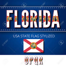 For some computer purposes, such as file naming, alphanumeric characters are strictly limited to the 26 alphabetic characters and 10 numerals. Florida Usa State Flag Font Alphabet Characters Stylized By State Flag Vector Typeset Part 4 Letters O R Royalty Free Cliparts Vectors And Stock Illustration Image 68997286