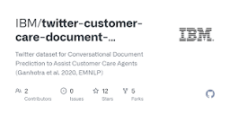 GitHub - IBM/twitter-customer-care-document-prediction: Twitter ...
