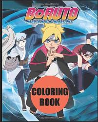 Difficult color by number coloring pages for adults; Amazon Com Boruto Naruto Next Generations Coloring Book Boruto Anime Series Coloring Book For Kids And Adults All Fans 8 X 10 77 Pages 9798667421986 Stuff Anime Books