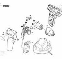 BOSCH Gehäusebaugruppe | Ersatzteile für 1120 | 2610947336